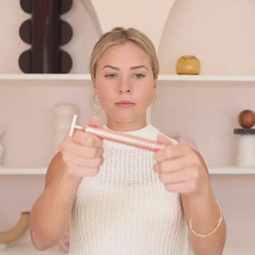 V-Shaped Electric Facial Massage Bar – Gold Micro-Vibration Facial Sculptor