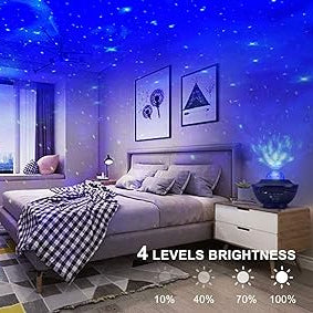 Galaxy Ocean Light Projector – Starry Night & Galaxy Home Decor